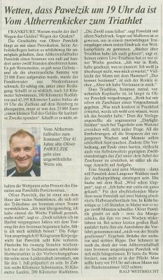 Frankfurter Allgemeine vom 29.06.2007