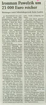Idsteiner Zeitung vom 03.07.2007