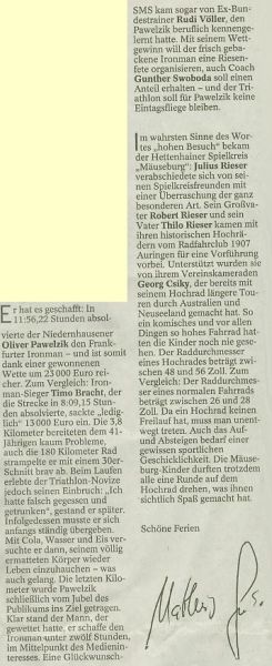 Kurier Untertaunus vom 03.07.2007